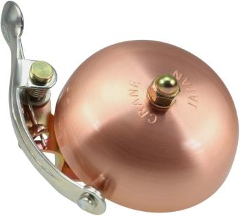 Crane Bell Suzu Brushed Copper 55 mm Cyklistický zvonček