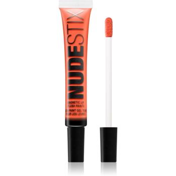 Nudestix Magnetic Plush Paints matný lesk na pery 3v1 odtieň Fresh Fiji 10 ml