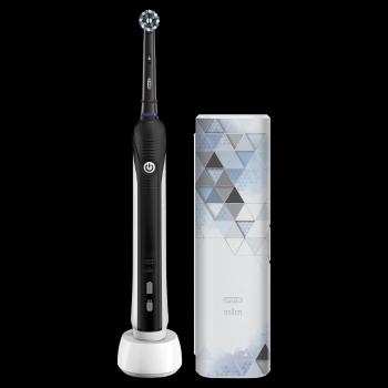 ORAL-B PRO 1 Oscilačná kefka 750 Cross Action Black + cestovné púzdro