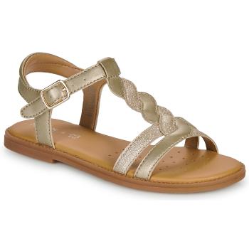 Geox  J SANDAL KARLY GIRL  Sandále Zlatá