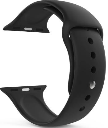 4wrist Silikónový remienok na Apple Watch – Čierny 38/40/41 mm – S/M