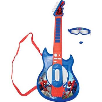 Lexibook Spider-Man Elektronická svietiaca gitara s mikrofónom v tvare okuliarov (3380743087429)