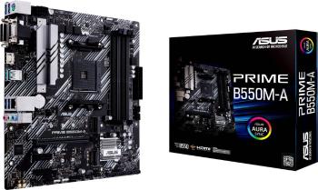 Asus PRIME B550M-A Základná doska Socket AMD AM4 Tvarový faktor Micro-ATX Čipová sada základnej dosky AMD® B550