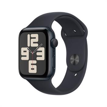 APPLE WATCH SE GPS 44MM MIDNIGHT ALUMINIUM CASE WITH MIDNIGHT SPORT BAND - S/M MRE73QC/A