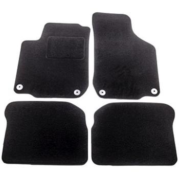 ACI textilné koberce pre ŠKODA OCTAVIA 97 – 01  čierne (pre guľaté príchytky) súprava 4 ks (7620X62)
