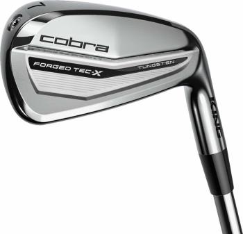 Cobra Golf King Forged Tec X Iron Set Silver 4-PW Right Hand Steel Regular