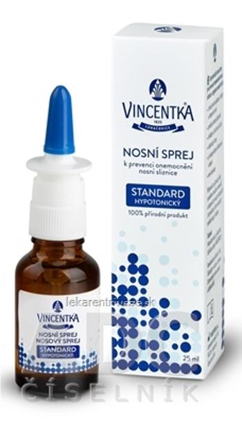 VINCENTKA NOSOVÝ SPREJ STANDARD hypotonický 1x25 ml