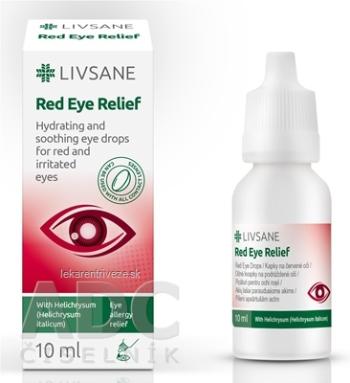 LIVSANE Očné kvapky - podráždené oči alergie, Helichrysum, 1x10 ml