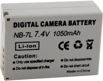 Conrad energy 200268 akumulátor do kamery Náhrada za orig. akumulátor NB-7L 7.4 V 650 mAh