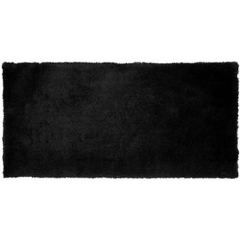 Koberec čierny 80 x 150 cm Shaggy EVREN, 186356 (beliani_186356)