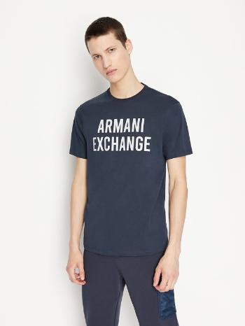 Armani Exchange Tričko Modrá