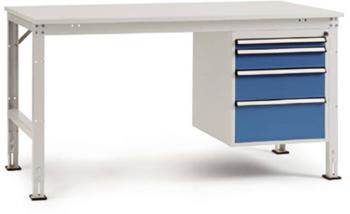 Manuflex AU5841.3003 Kompletný pracovný stôl Grund UNIVERSAL Standard s melamínovou doskou, š xhxv = 2000 x 800 x 760-87
