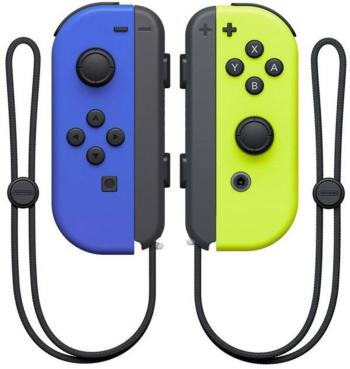 Nintendo Switch Joy-Con 2er-Set blau/neon-gelb ovládač Nintendo Switch modrá, neónovo žltá