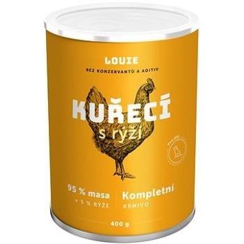 Louie Dog Kuracie s ryžou 400 g