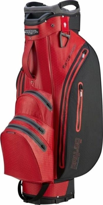 Bennington Grid Orga Cart Bag Red/Grey/Black Cart Bag