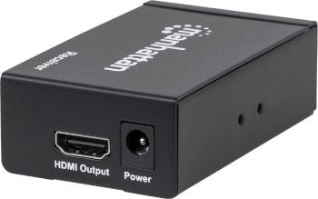 Manhattan 207836 4 porty HDMI splitter extender cez sieťový kábel 1920 x 1080 Pixel čierna