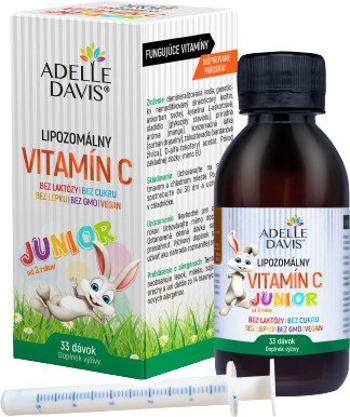 Adelle Davis Lipozomálny vitamín C JUNIOR 100 ml