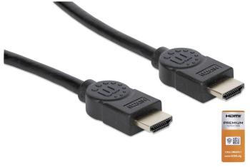 Manhattan HDMI prepojovací kábel #####HDMI-A Stecker, #####HDMI-A Stecker 1.00 m čierna 354837 audio return channel, poz