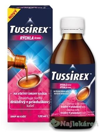 TUSSIREX sirup na kašeľ 120 ml