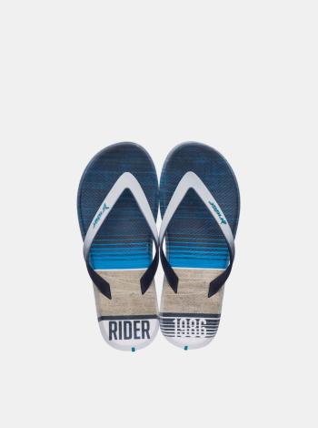 Rider modré pánske žabky R1 Energy Ad White/Blue