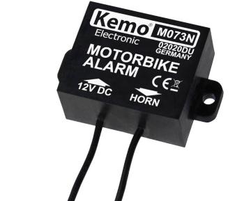 Kemo M073N alarm na motocykel hotový modul 12 V/DC, 24 V/DC