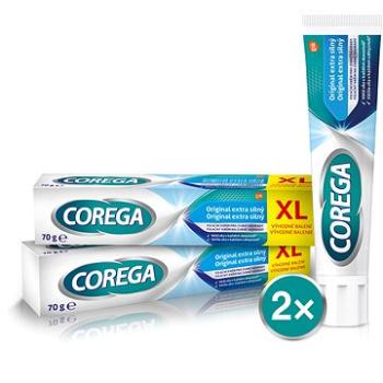 COREGA OM Na zubnú náhradu Original extra silný XL 2× 70 g (8596149005751)