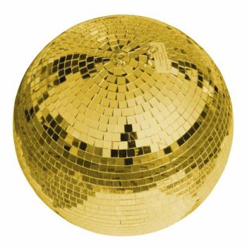 Eurolite 50120035  Disco guľa  so zlatým povrchom 30 cm
