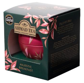 AHMAD TEA Kew majestic breakfast vínová ozdoba čierny čaj 25 g