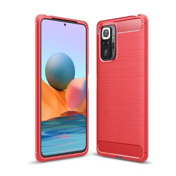 FLEXI TPU Kryt Xiaomi Redmi Note 10 Pro červený