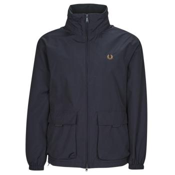 Fred Perry  PATCH POCKET ZIP THROUGH JKT  Bundy Námornícka modrá