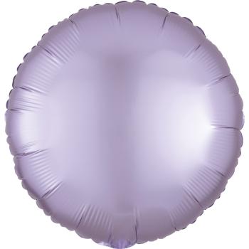 Amscan Fóliový balón kruh satén - Svetlofialový