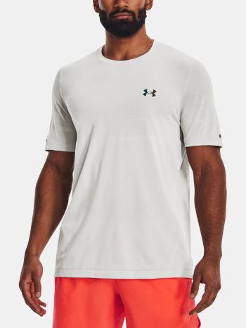 Under Armour UA Rush Seamless Legacy SS Tričko Biela