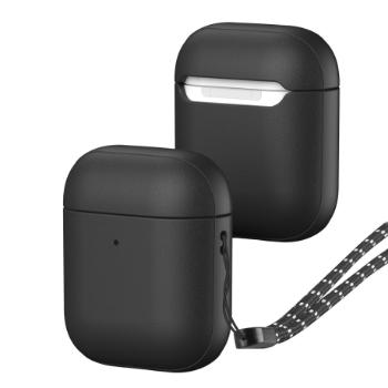 Dux Ducis Plen puzdro na Apple AirPods 1/2, čierne