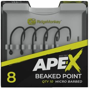 Ridgemonkey háčik ape-x beaked point barbed 10 ks - veľkosť 4