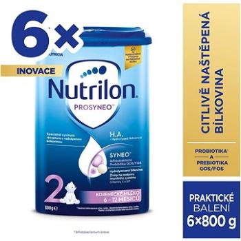 Nutrilon 2 Prosyneo H.A. pokračovacie od ukončeného 6. mesiaca 6× 800 g (5391522475465)