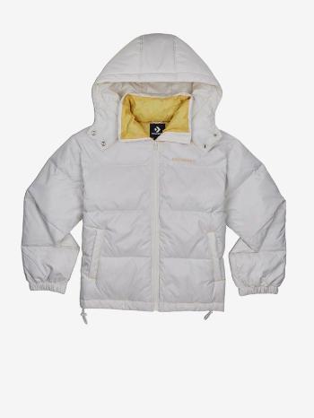 Converse Waist Length Down Jacket Zimná bunda Biela