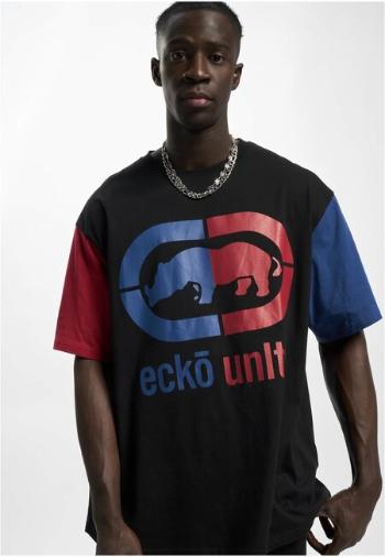 Ecko Unltd. Grande T-Shirt black/red/blue - M