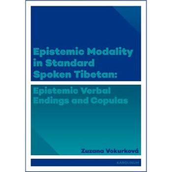 Epistemic modality in spoken standard Tibetian (9788024635989)