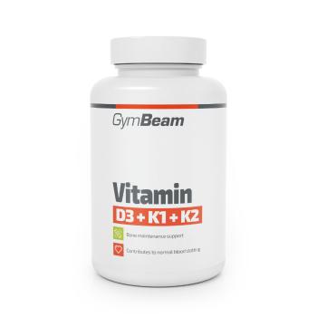 GymBeam Vitamin D3 + K1 + K2 120 kapsúl