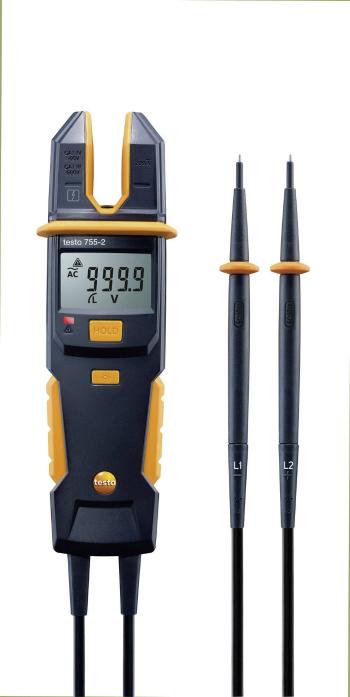 testo 755-2 ručný multimeter, prúdové kliešte  digitálne/y  CAT IV 600 V, CAT III 1000 V Displej (counts): 4000