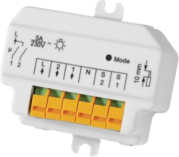 spínač pohonu pod omietku Homematic HM-LC-SW2-FM 76794 2-kanálová, Max. dosah 100 m, 1150 W