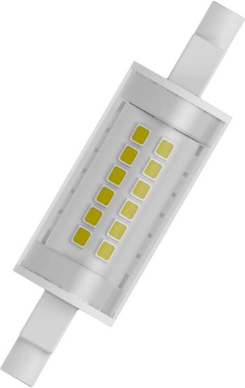 OSRAM 4058075432710 LED  En.trieda 2021 E (A - G) R7s valcovitý tvar 7 W = 60 W teplá biela (Ø x d) 20 mm x 78 mm  1 ks