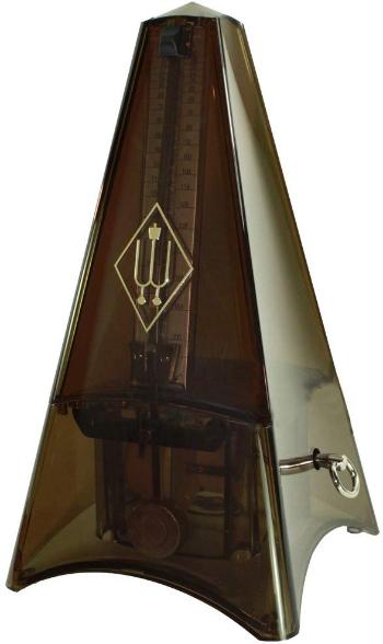 Wittner Metronome Tower Line Smoky topas transparent. 856321TL