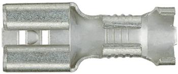 Klauke 1750 faston zásuvka  Šírka zástrčky: 6.3 mm Hrúbka konektora: 0.8 mm 180 ° neizolované kov 1 ks