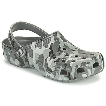 Crocs  Nazuvky CLASSIC PRINTED CAMO CLOG  Šedá