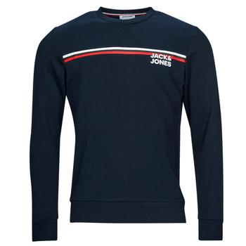 Jack & Jones  Mikiny JJATLAS SWEAT CREW NECK  Námornícka modrá