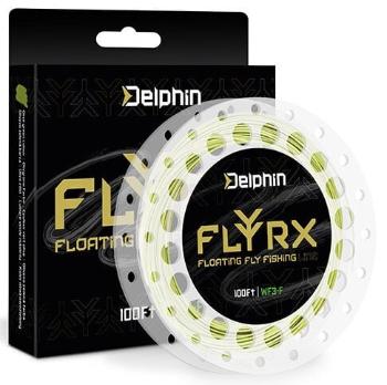 Delphin FLYRX Yellow WF4-F 100'' Šnúra