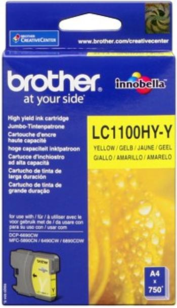 Brother LC-1100HYY žltá (yellow) originálna cartridge