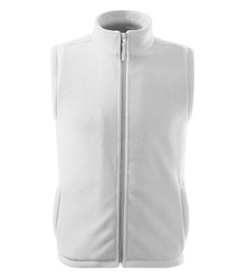 MALFINI Fleecová vesta Next - Biela | XS