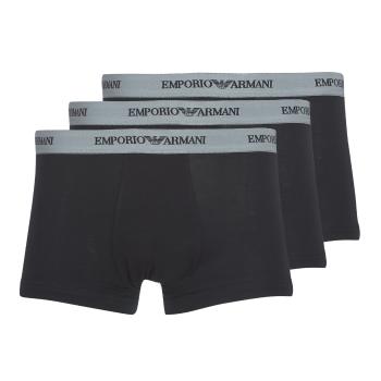 Emporio Armani  CC717-PACK DE 3  Boxerky Čierna